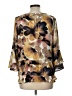 Spense 100% Polyester Yellow 3/4 Sleeve Blouse Size L - photo 2