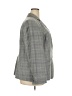 Talbots Plaid Gray Wool Blazer Size 18 - photo 4