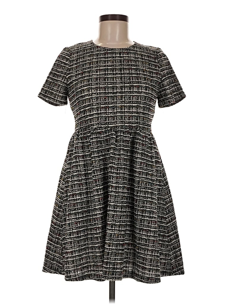 Pre-owned Aqua Casual Dress In Gray