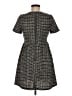 Aqua Tweed Gray Casual Dress Size M - photo 2