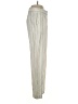 MNG Stripes Ivory Casual Pants Size 2 - photo 4