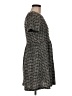 Aqua Tweed Gray Casual Dress Size M - photo 4