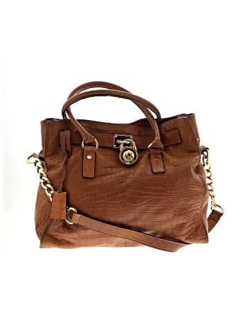 MICHAEL Michael Kors Leather Satchel (view 1)