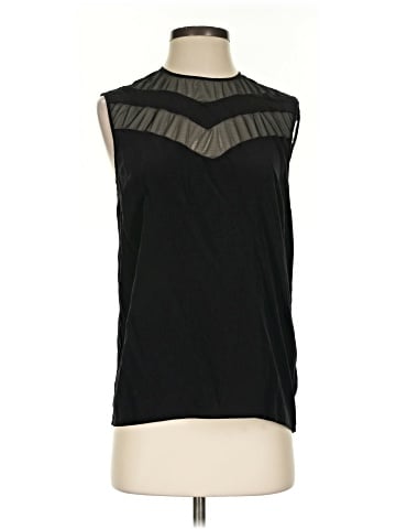 Antonio Berardi Sleeveless Silk Top (view 1)