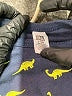 Hb 100% Cotton Print Blue Short Sleeve Onesie Size 9-12 mo - photo 3