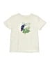 Janie and Jack 100% Cotton Tropical Ivory Short Sleeve T-Shirt Size 6 - photo 1