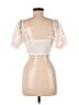 Effordram White Short Sleeve Top Size 6 - photo 2