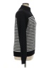 Karen Scott 100% Cotton Stripes Black Pullover Sweater Size XL - photo 4