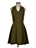 Everly 100% Polyester Solid Green Cocktail Dress Size S - photo 1