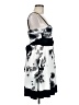 Speechless Floral White Cocktail Dress Size M - photo 4