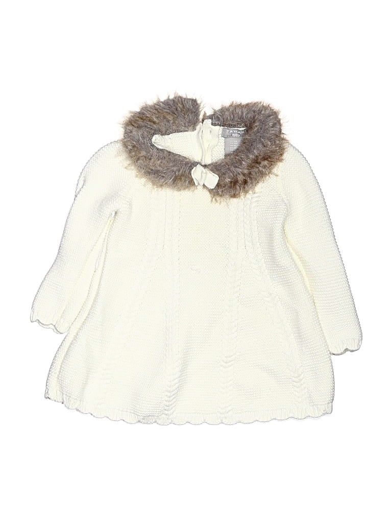 Pre-owned Tahari Kids' Dress In Ivory
