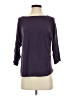 Chico's Purple 3/4 Sleeve Top Size S - photo 1