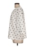Fever Polka Dots Ivory 3/4 Sleeve Blouse Size L - photo 5