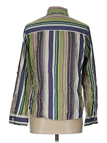 Karen Scott Sport Long Sleeve Button-Down Shirt (view 2)