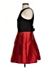Teeze Me 100% Polyester Color Block Red Cocktail Dress Size 5 - 6 - photo 5