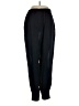 Theory Solid Black Casual Pants Size M - photo 2