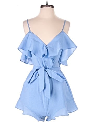 Blue Blush Romper (view 1)