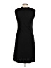 Nine West Solid Black Casual Dress Size M - photo 2