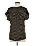 Pleione 100% Polyester Black Short Sleeve Blouse Size M - photo 2
