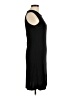Nine West Solid Black Casual Dress Size M - photo 4