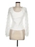 Willow & Root White Long Sleeve Blouse Size M - photo 1
