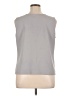 Draper's & Damon's Gray Sleeveless Top Size XL (petite) - photo 2