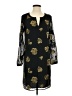 CAbi 100% Polyester Floral Black Cocktail Dress Size S - photo 1