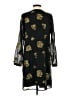 CAbi 100% Polyester Floral Black Cocktail Dress Size S - photo 2