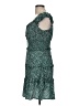 Unbranded 100% Polyester Hearts Teal Casual Dress Size M - photo 5