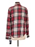 Chaps 100% Cotton Plaid Red Long Sleeve Button-Down Shirt Size L - photo 2