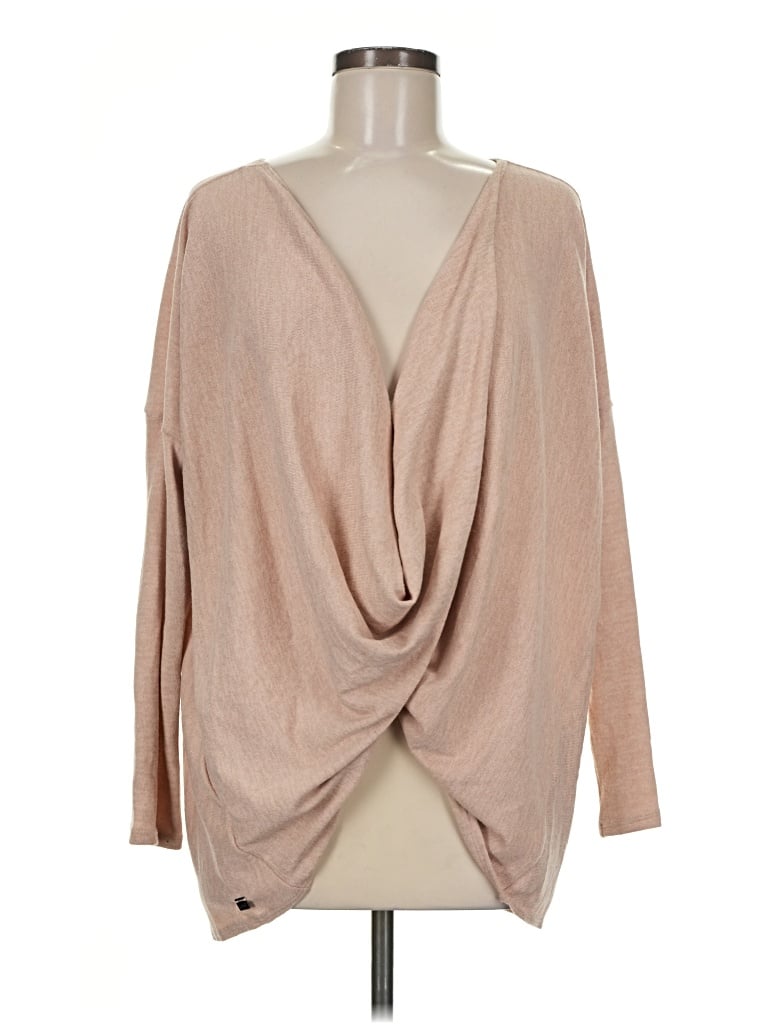 Pre-owned Lole Pullover Sweater In Tan