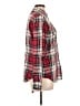 Chaps 100% Cotton Plaid Red Long Sleeve Button-Down Shirt Size L - photo 4