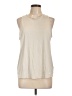 Nike 100% Polyester Ivory Sleeveless T-Shirt Size L - photo 1