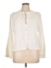 Zara Ivory Long Sleeve Blouse Size XL - photo 1