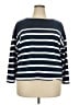 J.Crew 100% Cotton Blue 3/4 Sleeve Top Size XXL - photo 1