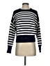 Assorted Brands 100% Cotton Stripes Blue Pullover Sweater Size XS - photo 1