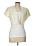 J.R. Nites by Caliendo 100% Polyester Ivory Vest Size 10 - photo 1