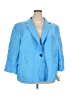 Kasper Blue Blazer Size 24W - photo 1