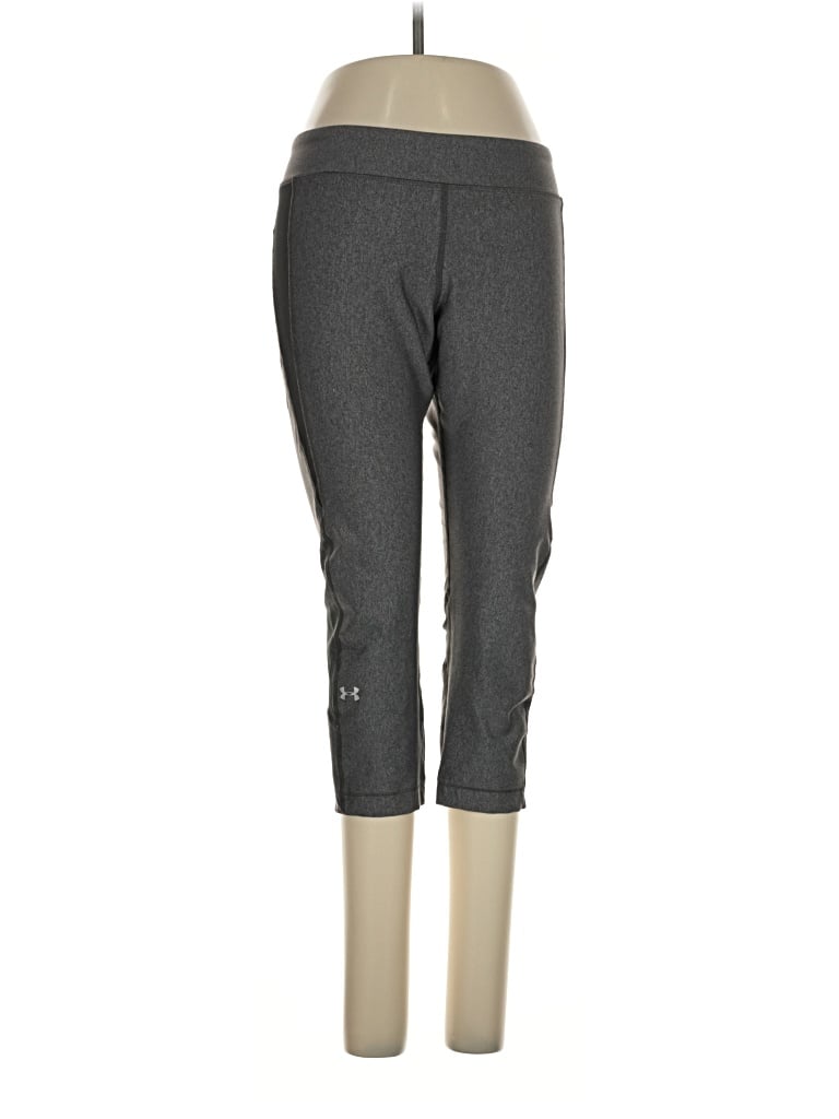 Pre-owned Under Armour Active Pants In Gray