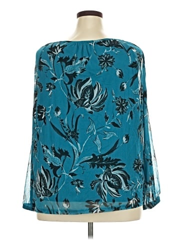 INC International Concepts Long Sleeve Blouse (view 2)