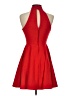 B. Darlin Solid Red Cocktail Dress Size 5 - 6 - photo 2