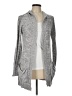 Roxy 100% Cotton Gray Cardigan Size L - photo 1