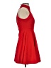 B. Darlin Solid Red Cocktail Dress Size 5 - 6 - photo 4