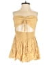 Skylar + Madison 100% Rayon Gold Romper Size S - photo 1