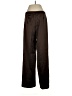 Zara Solid Brown Casual Pants Size S - photo 2