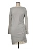 Unbranded Solid Gray Casual Dress Size M - photo 1