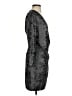 L'Agence Metallic Silver Cocktail Dress Size 2 - photo 4