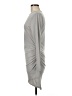 Unbranded Solid Gray Casual Dress Size M - photo 5