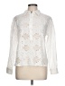 Adiva Ivory Long Sleeve Blouse Size L - photo 1