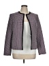Le Suit 100% Polyester Houndstooth Purple Blazer Size 16 - photo 1